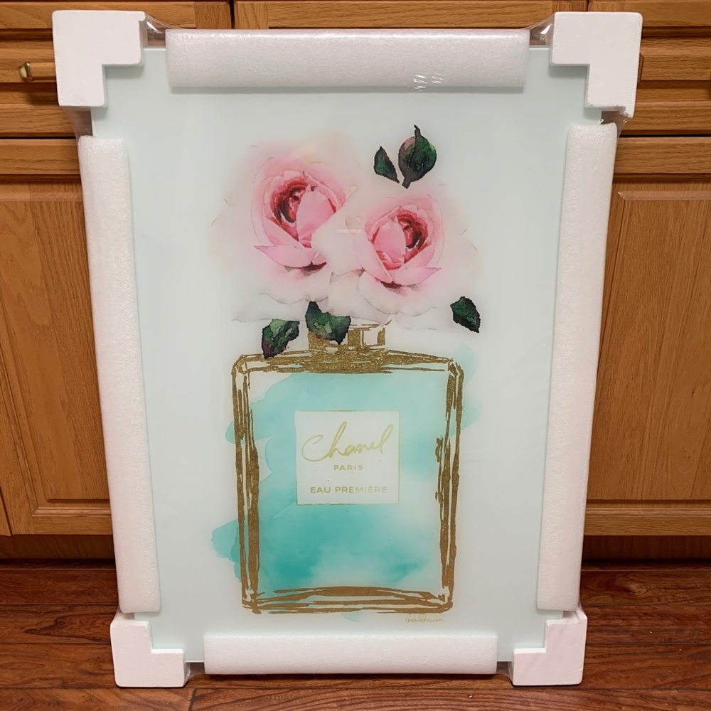 Authentic Chanel Glass Art